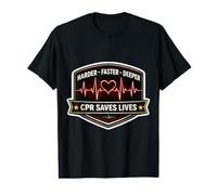 Une RCR Plus Dure et Plus Profonde Sauve des Vies T-Shirt Graphique avec Valeur