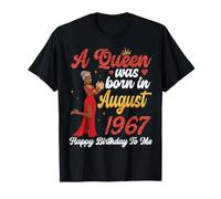 Une Reine est née en août 1967. Joyeux Anniversaire à Moi, toi, Maman T-Shirt