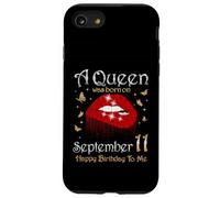 Une Reine est née Le 11 Septembre. Joyeux Anniversaire à Moi Coque pour iPhone SE (2020) / 7/8