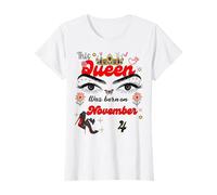 Une Reine est née Le 4 Novembre (4e Anniversaire de Naissance) T-Shirt
