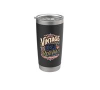 Une renaissance du thé vintage imprégnée de tradition et de culture festive Gobelet isotherme en acier inoxydable double paroi