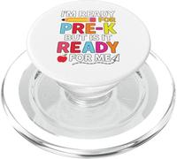 Une rentrée Scolaire Amusante Avant la Maternelle, Je suis prête pour m'amuser Avant la Maternelle PopSockets PopGrip pour MagSafe
