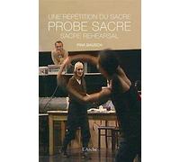 Une répétition du Sacre (coffret)