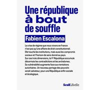 Une République à bout de souffle