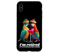 Une Retraite drôle Je suis à la Retraite Il est 5 Heures Partout Coque pour iPhone XS Max