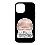 Une retraitée drôle VIT Enfin comme ma mère Chienne à la Retraite Coque pour iPhone 12 Mini