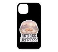 Une retraitée drôle VIT Enfin comme ma mère Chienne à la Retraite Coque pour iPhone 13