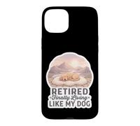 Une retraitée drôle VIT Enfin comme ma mère Chienne à la Retraite Coque pour iPhone 15 Plus