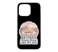 Une retraitée drôle VIT Enfin comme ma mère Chienne à la Retraite Coque pour iPhone 15 Pro Max