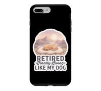 Une retraitée drôle VIT Enfin comme ma mère Chienne à la Retraite Coque pour iPhone 7 Plus/8 Plus