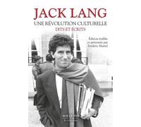 Une révolution culturelle - Dits et écrits - Jack Lang - Bouquins Editions - broché - Essai