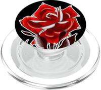 Une Rose et Son nom PopSockets PopGrip pour MagSafe