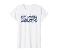 Une Rue de Key West, en Floride, nomme Duval Keys Souvenir T-Shirt Graphique avec Valeur