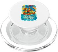 Une Saga des Mers L'Aventure de l'enfance de Kenneth Grahame Sea PopSockets PopGrip pour MagSafe
