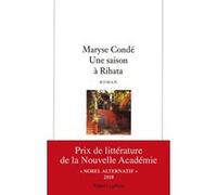 Maryse Condé – Une saison à Rihata – Broché – Éditions Robert Laffont