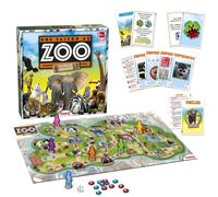 Lansay - UNE SAISON AU ZOO - Jeu de Société Enfants 6 Ans - Jeu Éducatif Animaux avec 1000 Questions - Quiz Soigneur - Plateau et Cartes Inclus - Jusqu’à 6 Joueurs - Idée Cadeau