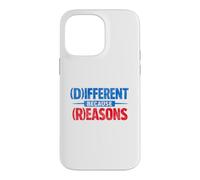 Une Satire Politique Amusante pour des Raisons différentes Coque pour iPhone 14 Pro Max