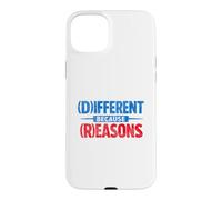 Une Satire Politique Amusante pour des Raisons différentes Coque pour iPhone 15 Plus