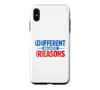 Une Satire Politique Amusante pour des Raisons différentes Coque pour iPhone XS Max