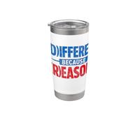 Une satire politique amusante pour des raisons différentes Gobelet isotherme en acier inoxydable double paroi