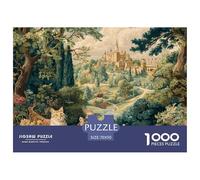Une scène de rêve 1000 Pièces Puzzle Le Cadeau Parfait pour La Famille Et Les Amis Puzzle À Faire Soi-même pour Décoration D'intérieur,Cadeaux Adultes Et Enfants À Partir70x50cm/1000pcs