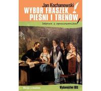 Une sélection d'épigrammes, de chansons et de poèmes - Jan Kochanowski (Buch auf Polnisch)