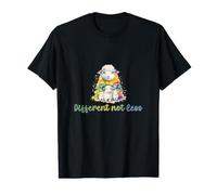 Une Sensibilisation différente et Non Moins à l'Autisme chez Les Moutons Arc-en-Ciel T-Shirt Graphique avec Valeur