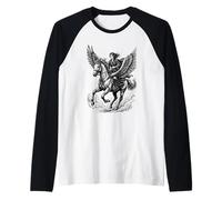 Une série aux Ailes de Puissance Manche Raglan
