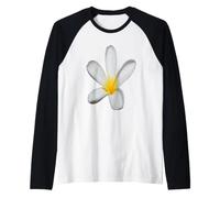 Une Seule Fleur de Prunier isolée Manche Raglan