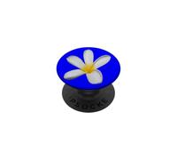 Une Seule Fleur de Prunier isolée PopSockets PopGrip Adhésif