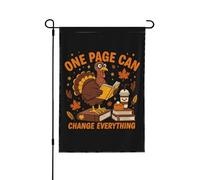 UNE SEULE PAGE PEUT TOUT CHANGER Drapeau de jardin Petits drapeaux de jardin 12x18 Drapeau décoratif double fa