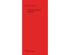 Une si longue parole - Amadou Elimane Kane - Lettres De Renaissances - broché - Roman