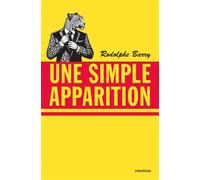 Une simple apparition - Rodolphe Barry - Finitude - broché - Roman