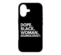 Une sismologue Noire Dope a renforcé Le Mois de l'histoire des Noirs Coque pour iPhone 17