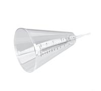 Une solution fiable pour surveiller les niveaux de précipitation dans votre pelouse avec un pluviomètre en forme de cône
