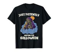 Une sorcière laide Attend patiemment Halloween T-Shirt