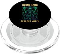 Une sorcière serpent invoque le chaos dans un rituel occulte PopSockets PopGrip pour MagSafe