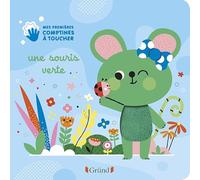 Une souris verte - Livre d'éveil avec 6 matières à toucher - À partir de 6 mois