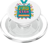 Une Star de la K-Pop de Born to Be forcée de Devenir Manager Un rêve Musical drôle PopSockets PopGrip pour MagSafe