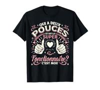 Une Super Fonctionnaire Cadeau Fonctionnaire Femme T-Shirt