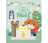 Une surprise pour Noël ! – Livre tout-carton avec volets en feutrine imprimée – À partir de 6 mois