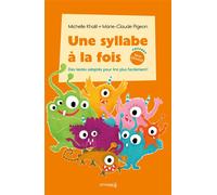 Une syllabe à la fois : Coffret série orange
