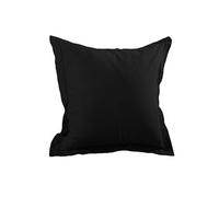 Lovely Casa Taie d'oreiller 65 x 65 cm Noir