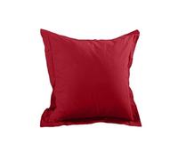 Une taie d'oreiller 65x65 cm - Rouge