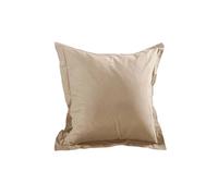 Une Taie d'oreiller de couleur ficelle en coton - 65 x 65 cm