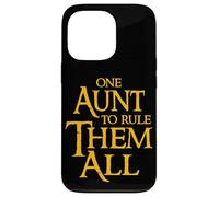 Une Tante pour Les gouverner Tous de façon Amusante Coque pour iPhone 13 Pro