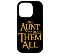 Une Tante pour Les gouverner Tous de façon Amusante Coque pour iPhone 14 Pro