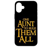 Une Tante pour Les gouverner Tous de façon Amusante Coque pour iPhone 16 Plus
