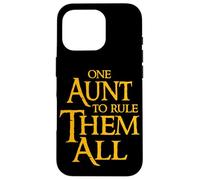 Une Tante pour Les gouverner Tous de façon Amusante Coque pour iPhone 16 Pro