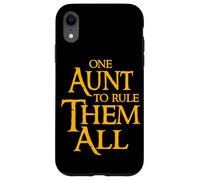Une Tante pour Les gouverner Tous de façon Amusante Coque pour iPhone XR